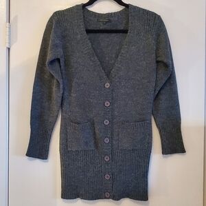 QED London Green Cardigan